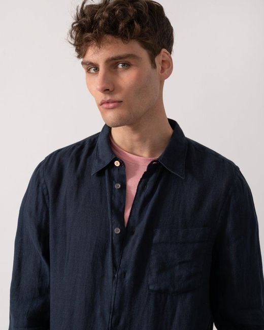 Paul Smith Blue Ps Long Sleeve Tailored Fit T-Shirt for men