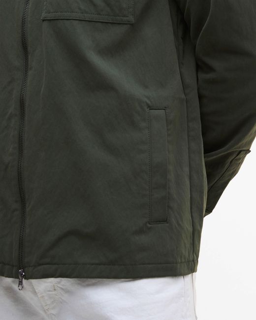 Barbour Green Maze Peached Overshirt for men