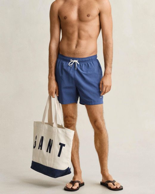 Gant Blue Swim Shorts for men
