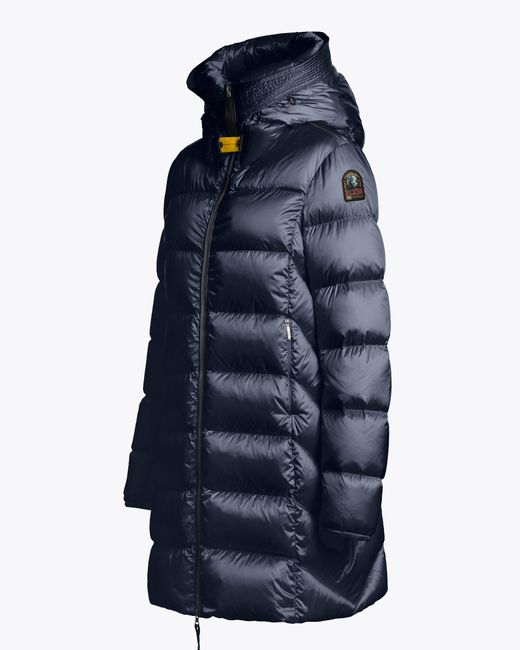 Parajumpers Blue Marion Hooded Down Jacket