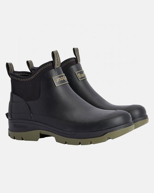 Barbour Black Ridge Wellies for men