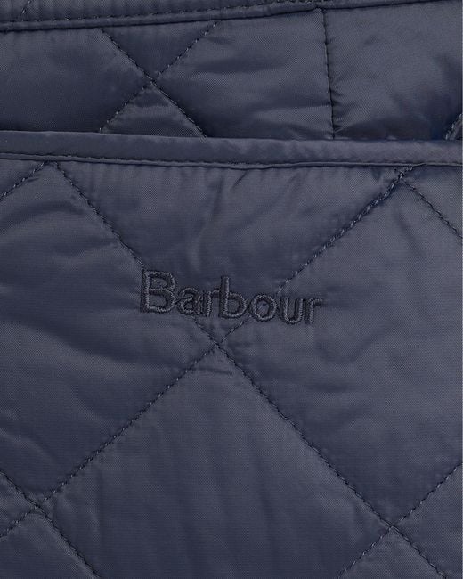 Barbour Blue Deveron Quilted Coat