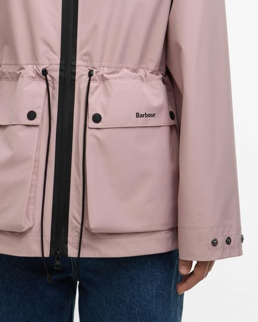 Barbour Pink Dovecragg Waterproof Jacket