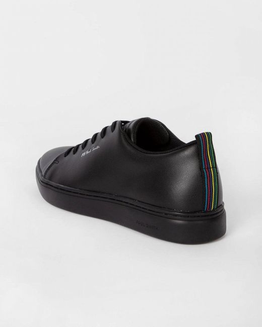 Paul Smith Black Ps Lee Tonal Leather Trainers for men
