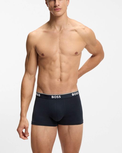 Boss Blue 3 Pack Power Trunks Nos for men