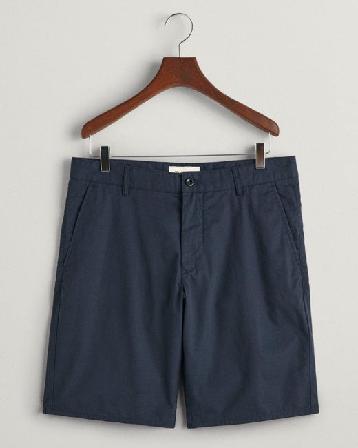 Gant Blue Relaxed Shorts for men