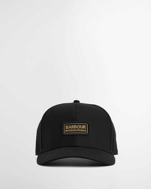 Barbour Black Duke Trucker Cap for men