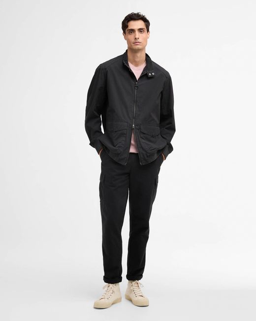 Barbour Black Matley Casual Jacket for men