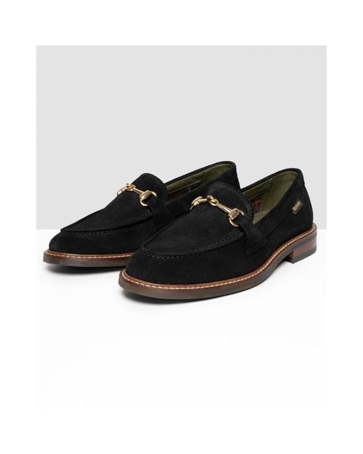 Barbour Black Chatsworth Shoes