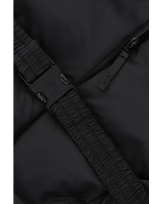 Hunter Blue Nellie Pu Coated Puffer Gilet