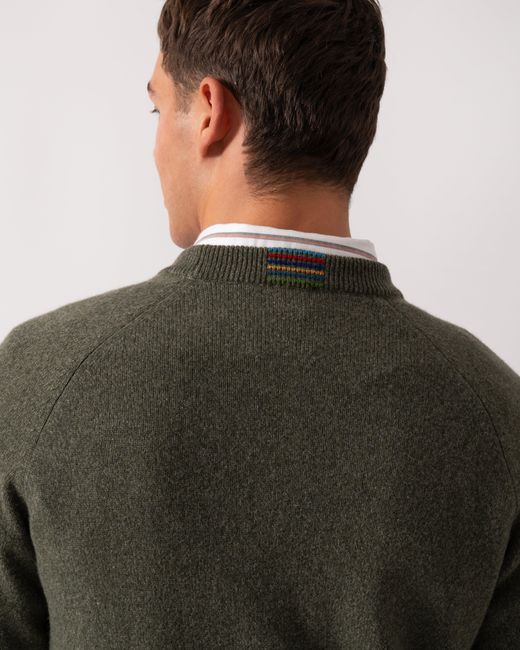 Paul Smith Green Ps Crew Neck Sweater for men
