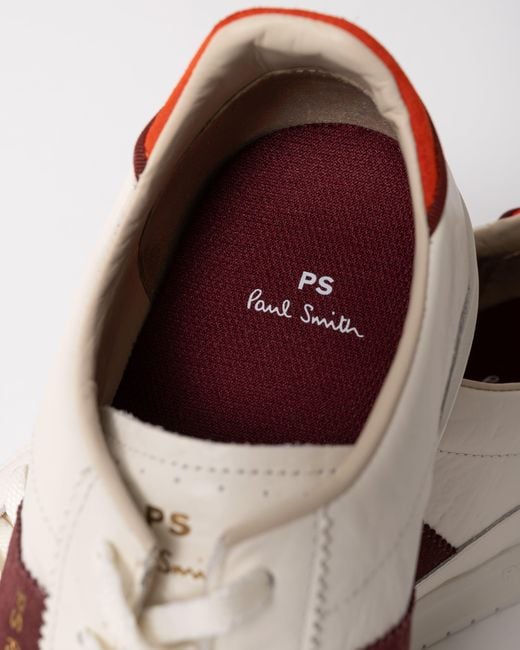 Paul Smith Natural Ps Rye Leather Trainers for men