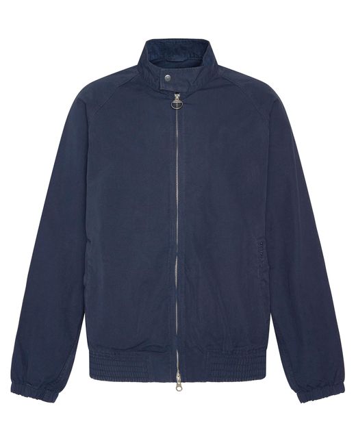 Barbour Blue Royston Cotton Casual Jacket for men