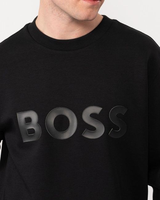 Boss Black Salbo Crew Neck Sweatshirt for men