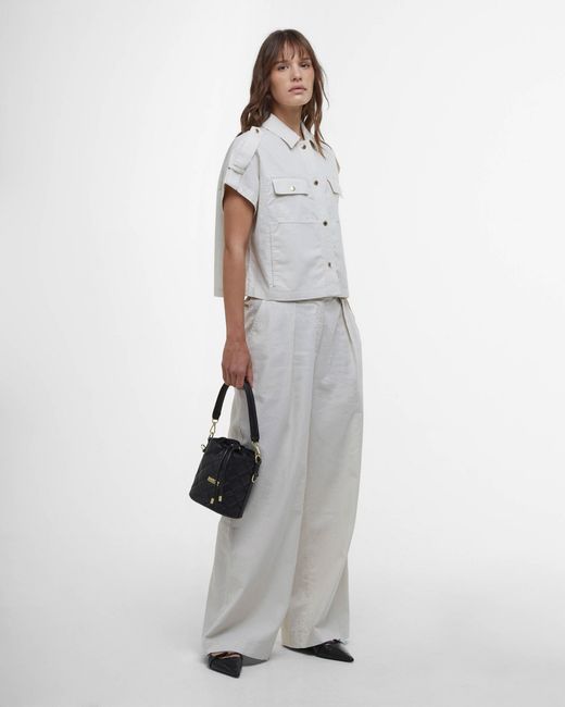 Barbour Gray Riley Trousers