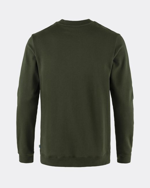 Fjallraven Green 1960 Logo Badge Sweatshirt Size: M for men