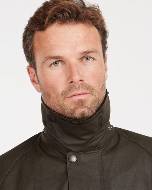 Barbour Brown Classic Beaufort Wax Jacket for men