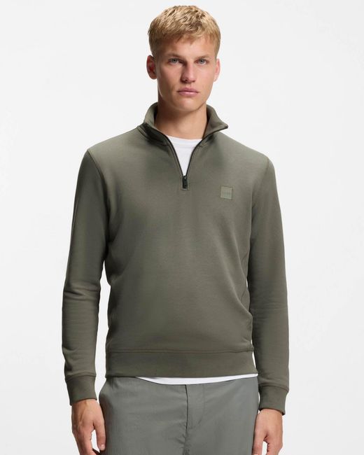 Boss Green Zetrust 1/4 Zip Sweatshirt for men