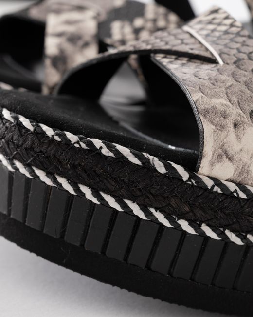Kanna Black Grisel Sandals