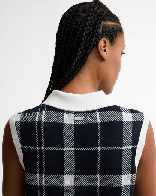 Barbour Blue Allerdale Knitted Vest