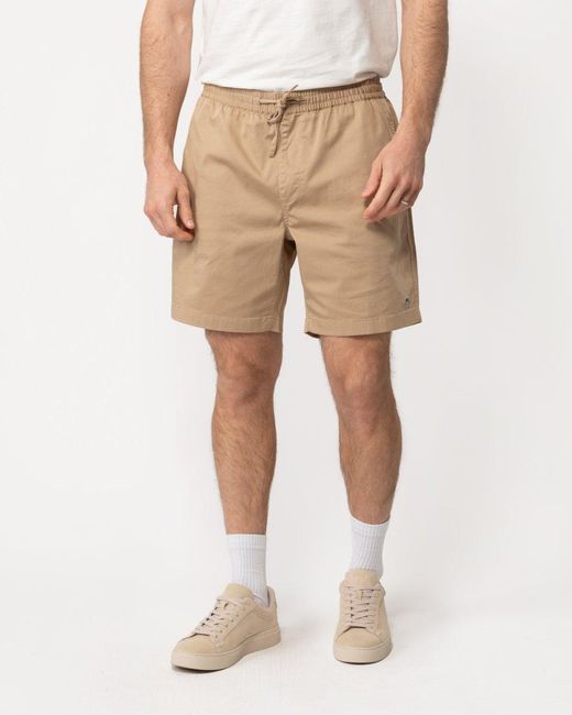 Gant Natural Drawstring Logo Shorts for men