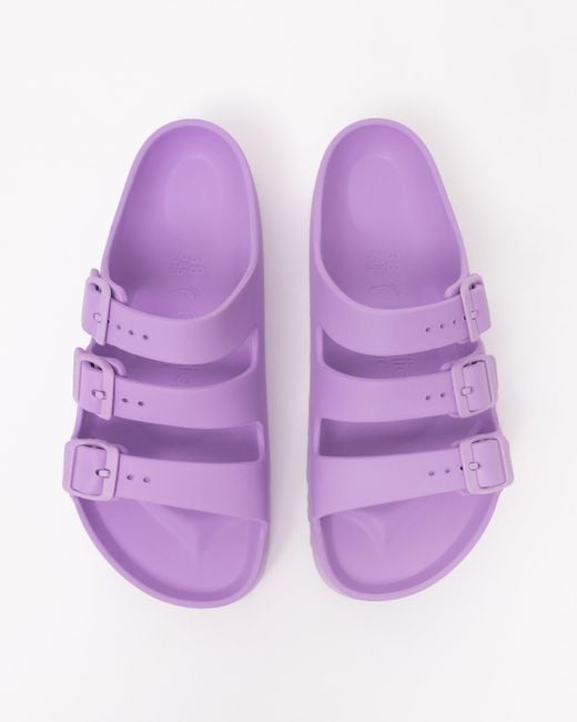 Birkenstock Purple Papillio Florida Eva Platform Sandals