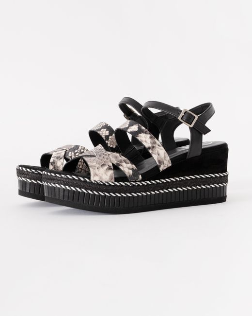 Kanna Black Grisel Sandals