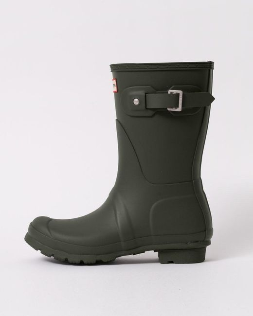 Hunter Black Original Short Wellies