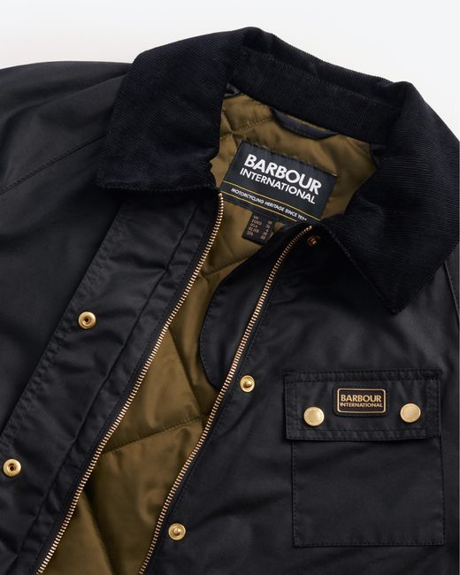 Barbour Gray Mcclain Wax Jacket