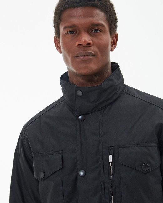 Barbour Blue Sapper Wax Jacket for men