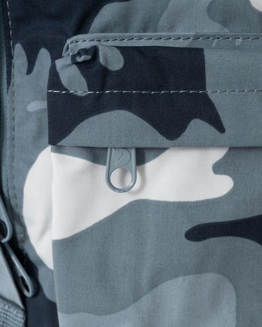 Fjallraven Blue Kanken Graphics Backpack