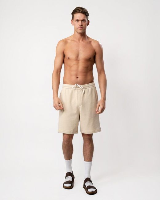 Armani Exchange Natural Milano Edition French Terry Shorts for men