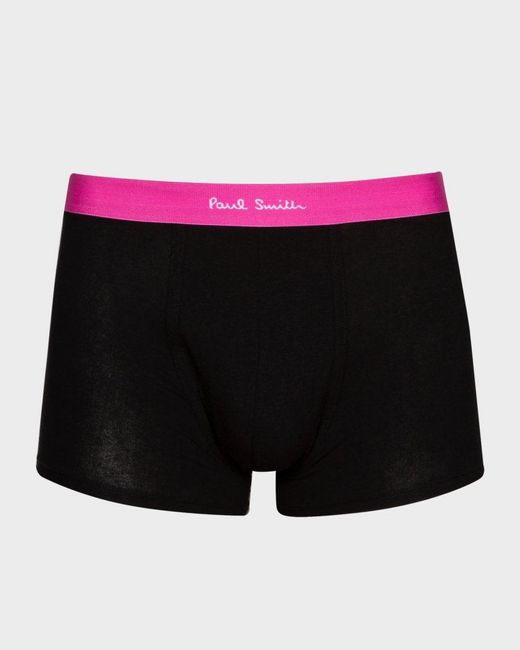 Paul Smith Multicolor 7-Pack Trunks With Coloured Waistbands for men
