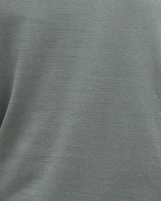 Barbour Gray Pima Cotton Crew Sweatshirt for men