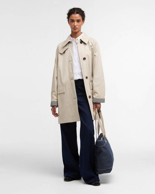 Barbour Natural Gabby Car Casual Coat
