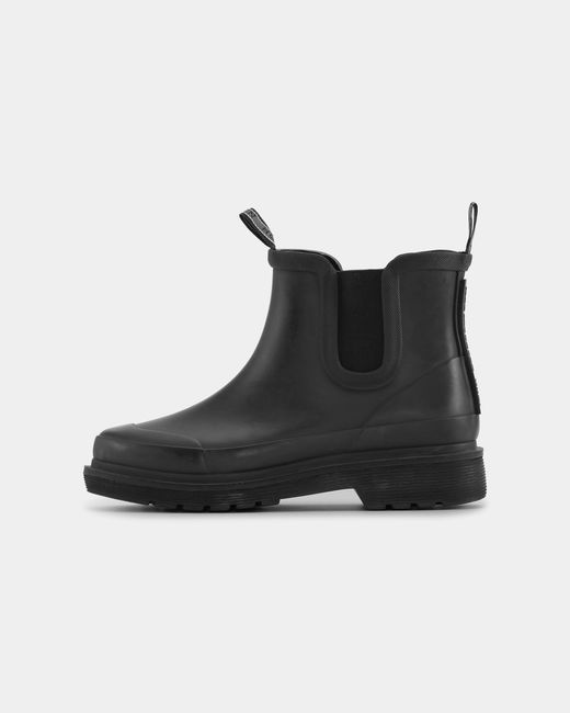 Ilse Jacobsen Black Rub Chelsea Wellies