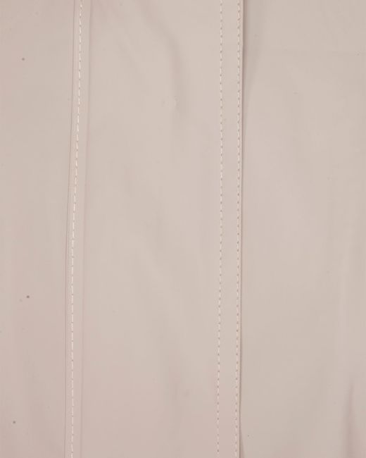 Ilse Jacobsen Natural Rain A-Line Rubberised Raincoat