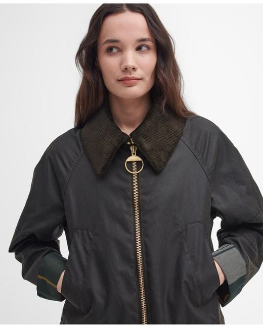 Barbour Blue Allerston Wax Jacket /Ancient