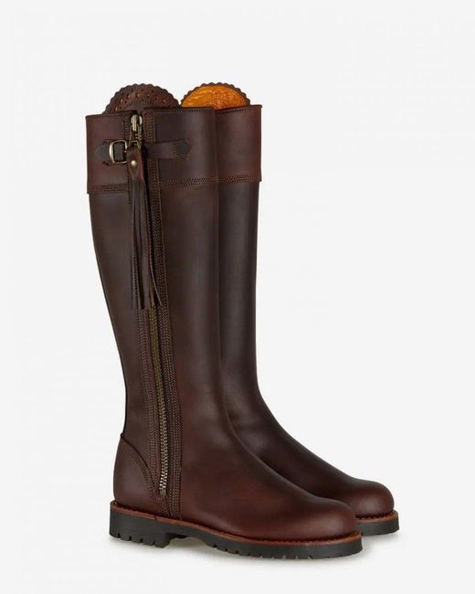 Penelope Chilvers Brown Standard Tassel Boots