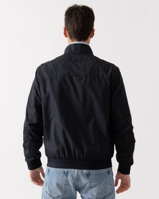 Gant Blue Lightweight Harrington Jacket for men