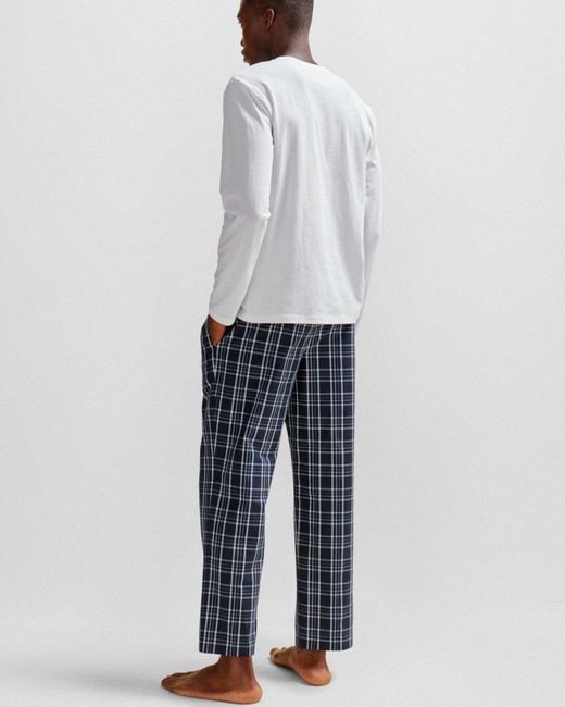 Mens boss online pyjama sets