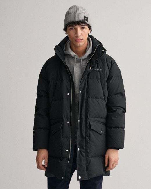 Gant long down outlet coat 5 black