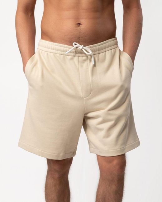 Armani Exchange Natural Milano Edition French Terry Shorts for men