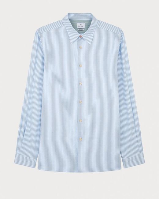 Paul Smith Blue Ps Long Sleeve Regular Fit Shirt for men