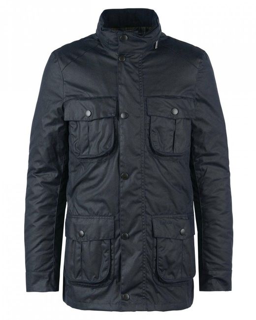 Barbour Blue Corbridge Wax Jacket for men