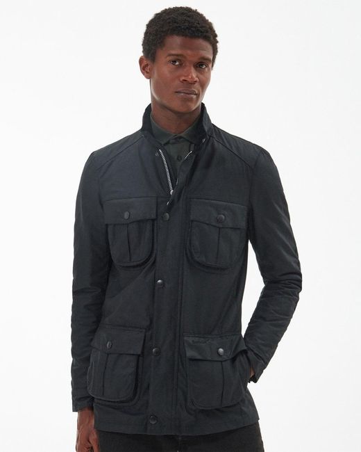 Barbour Blue Corbridge Wax Jacket for men