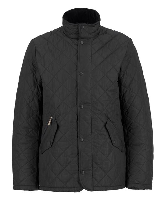 Barbour Blue Chelsea Sportsquilt Jacket for men