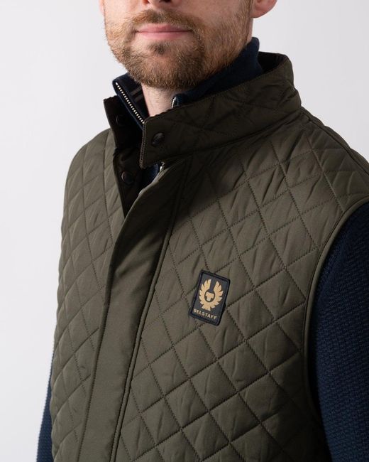 Belstaff Black Icon Gilet for men