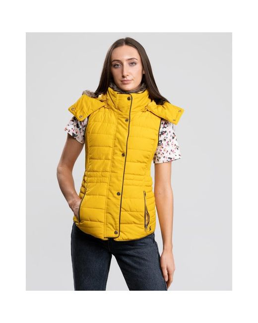 Joules Melford Gilet in Yellow | Lyst Australia