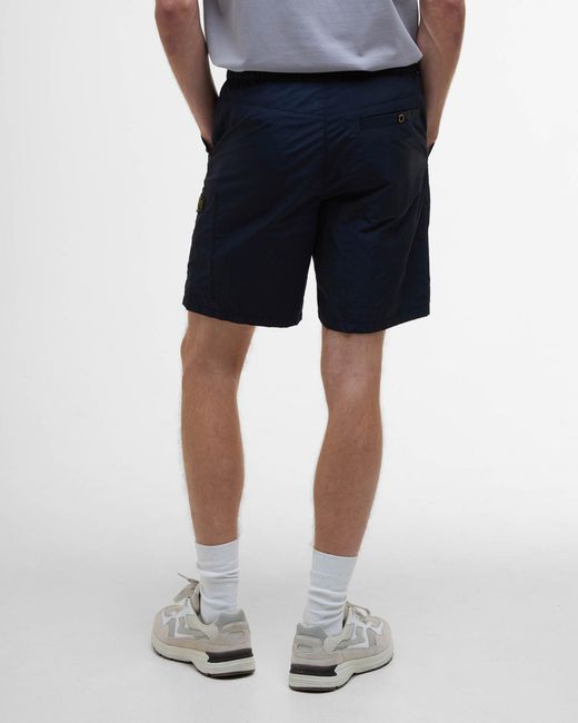 Barbour Blue Inline Shorts for men
